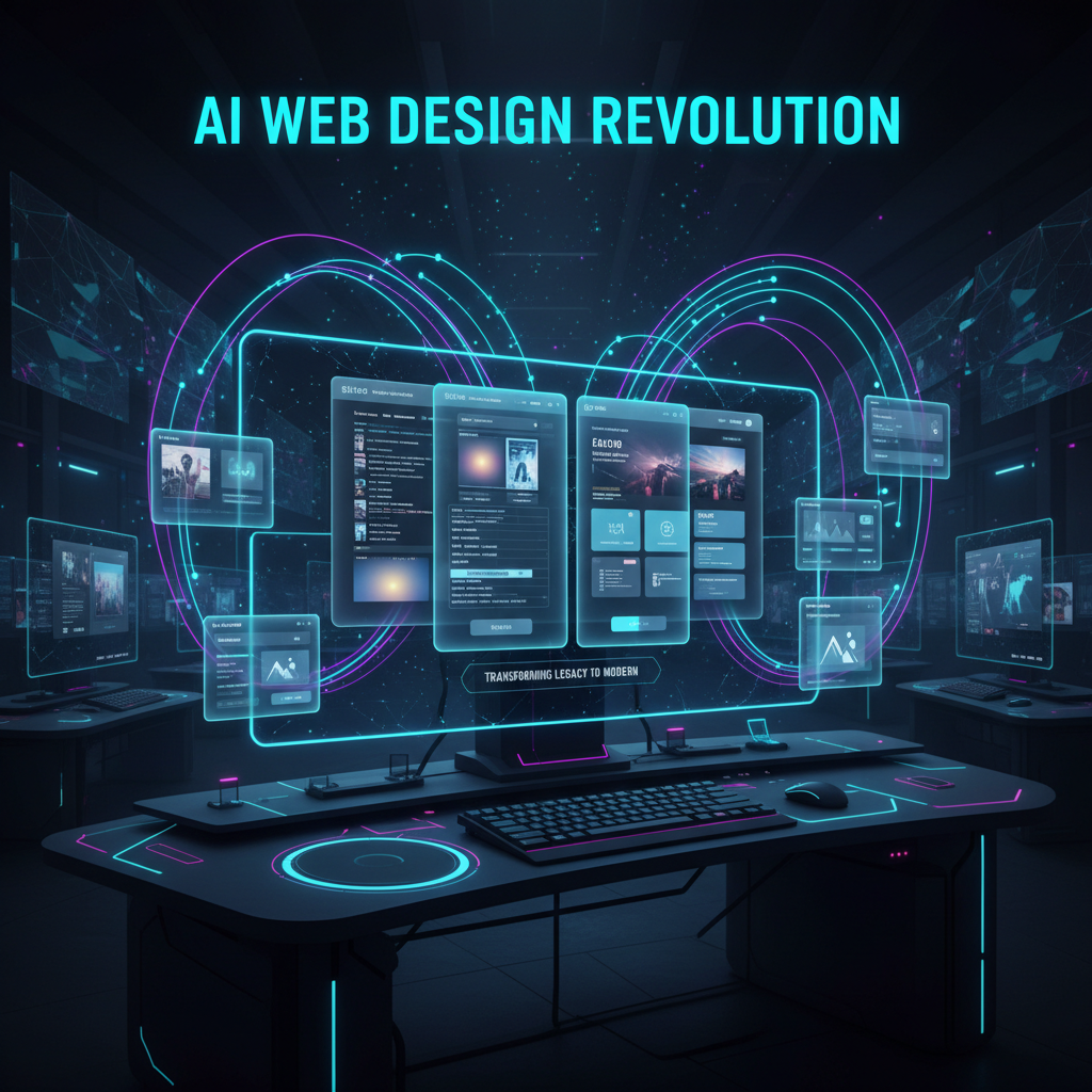 Generative AI Web Design Transformation Dashboard