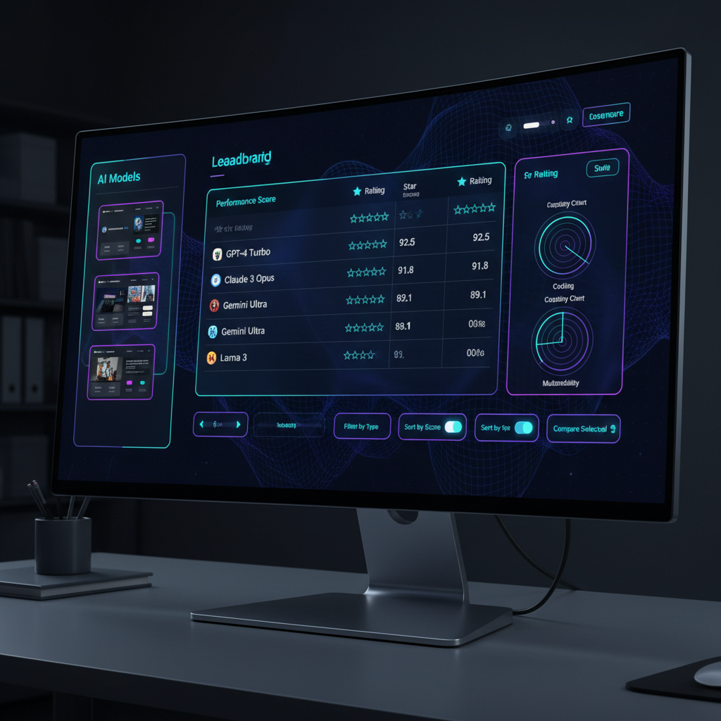Best AI Model for Website Designing Benchmark Matrix