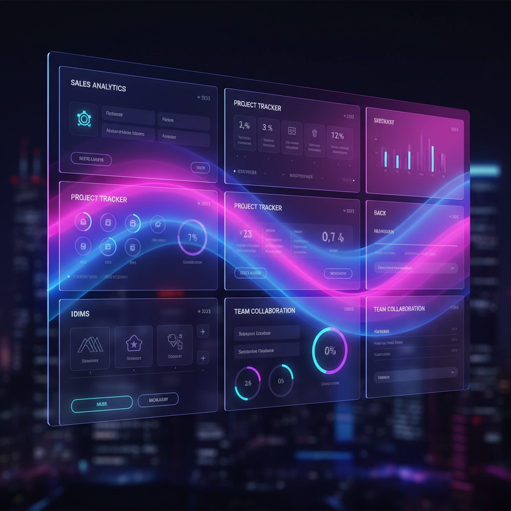 Modern Web Design Trends 2025 Bento Grid Hero